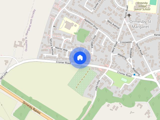 House for rent in Ormesby St Margaret, Great Yarmouth