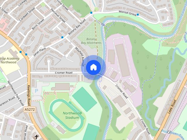 House for rent in Joiner's Square, Hanley