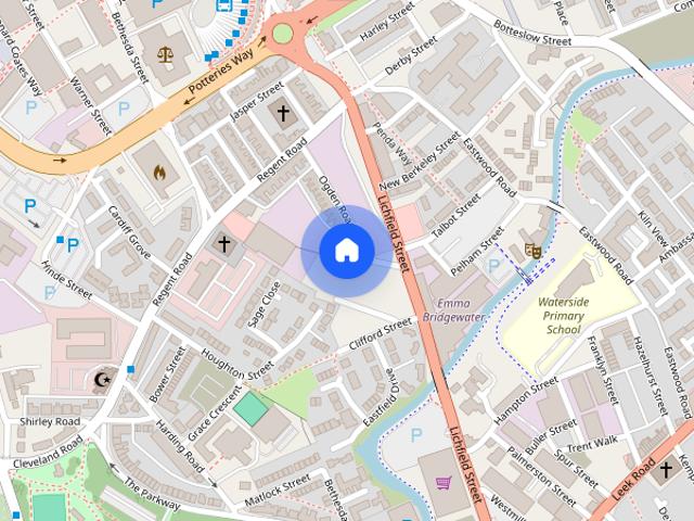 Apartment for rent in Joiner's Square, Hanley