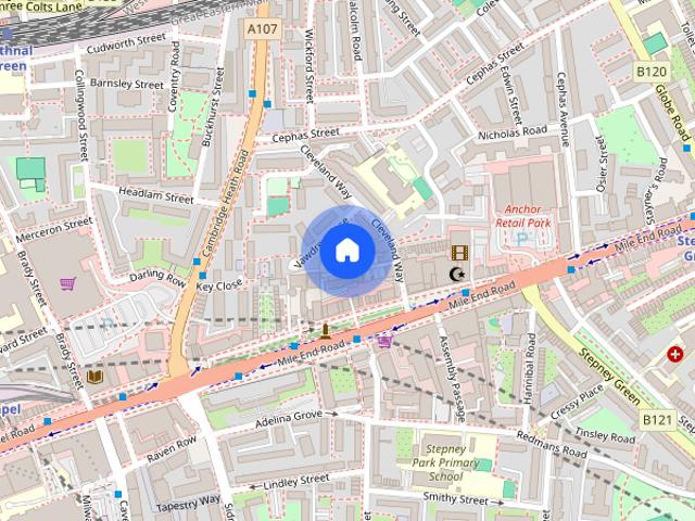 Apartment for rent in Stepney, Greater London