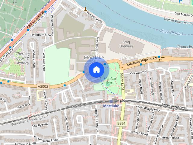 House for rent in Mortlake, Greater London