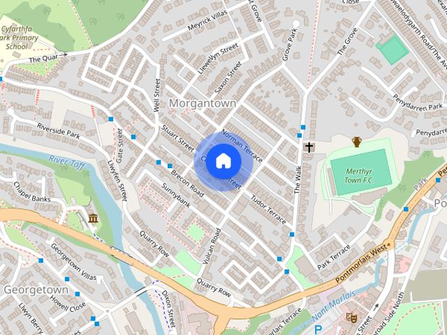 House for rent in Park, Merthyr