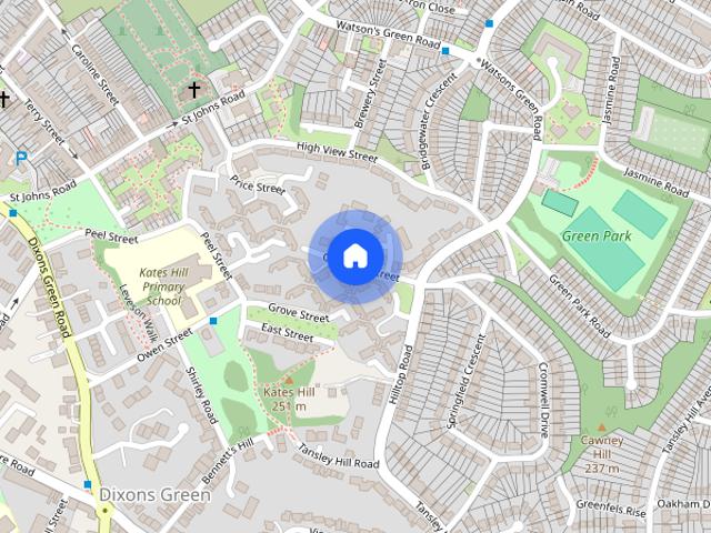House for rent in Dixon's Green, West Midlands
