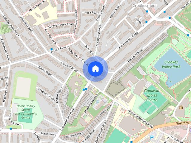 House for rent in Broomhill, Crookesmoor