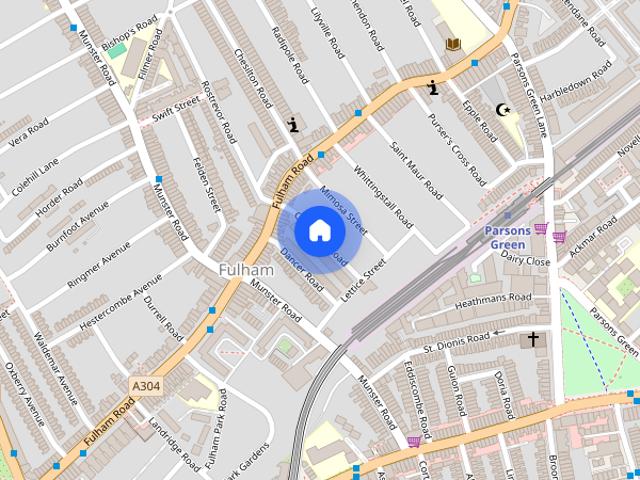 Apartment for rent in Fulham, Greater London