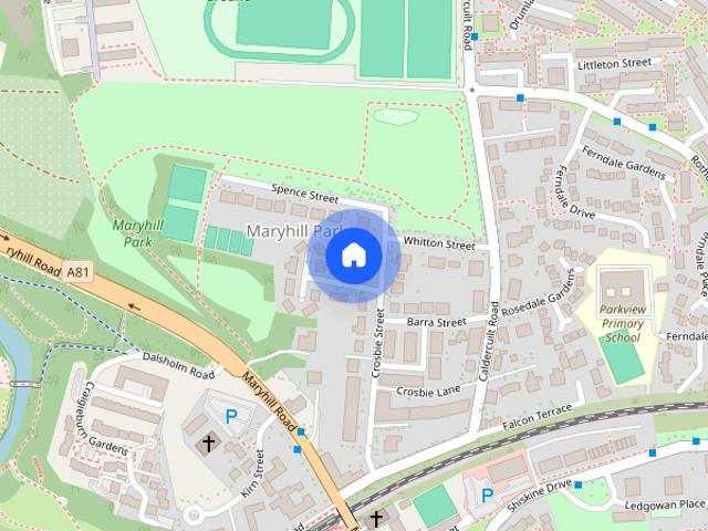 House for rent in Maryhill Park, Glasgow