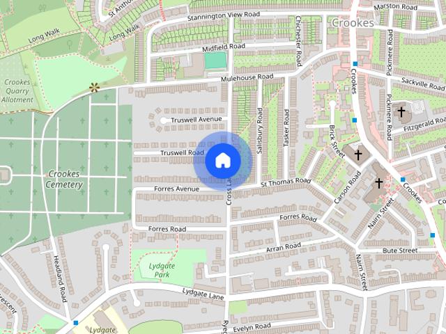 House for rent in Crookes, Sheffield