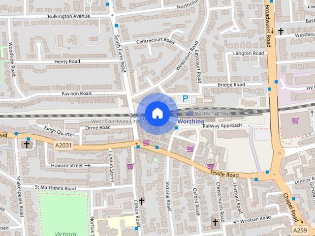 Apartment for rent in Worthing, West Sussex