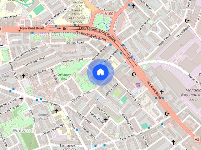 Apartment for rent in Walworth, Greater London