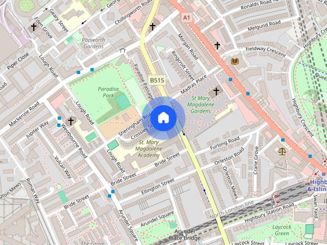 Apartment for rent in Highbury, Greater London