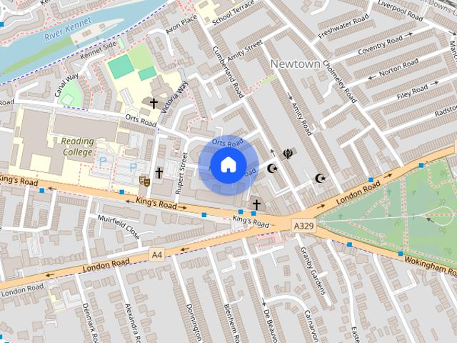 Apartment for rent in Newtown, Reading