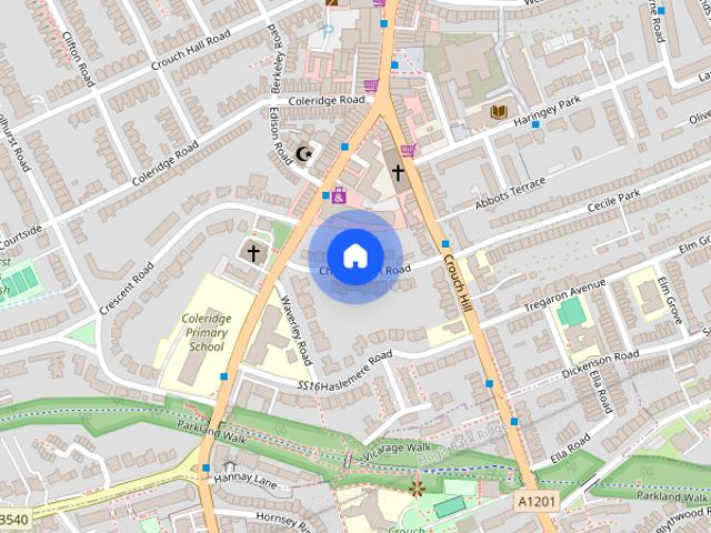Apartment for rent in Crouch Hall Park, Greater London