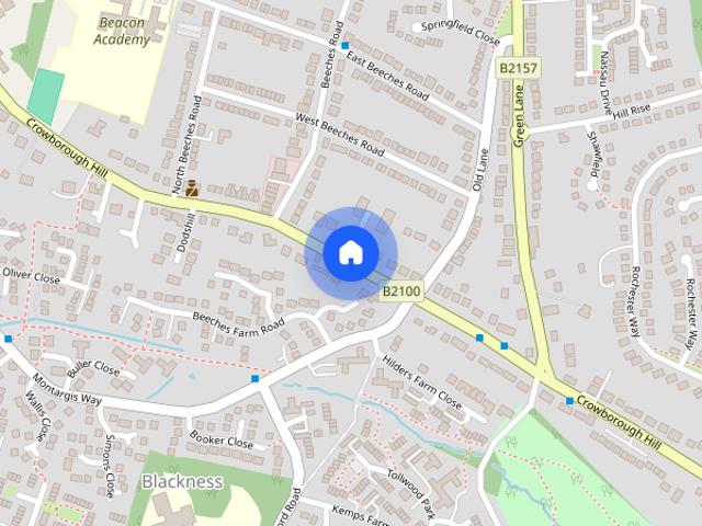 Apartment for rent in Jarvis Brook, Cross In Hand