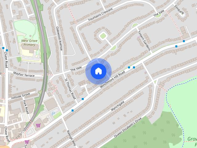 House for rent in Oakwood, Greater London