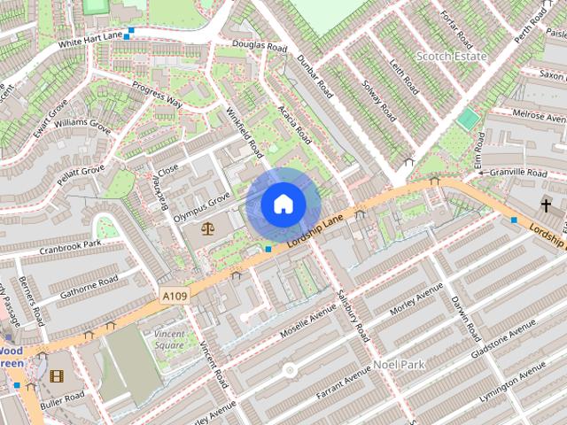 Apartment for rent in Noel Park, Greater London