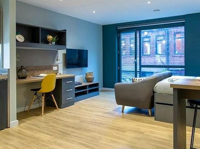 Studio for rent in City Centre, South Yorkshire