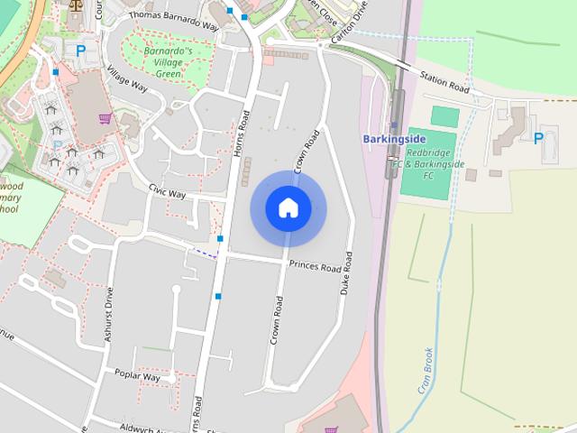 House for rent in Barkingside, Greater London