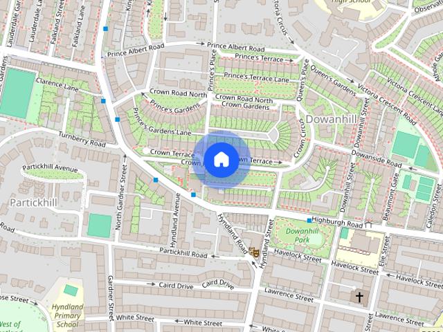 Apartment for rent in Dowanhill, Scotland