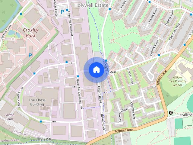 Apartment for rent in Holywell Estate, Watford