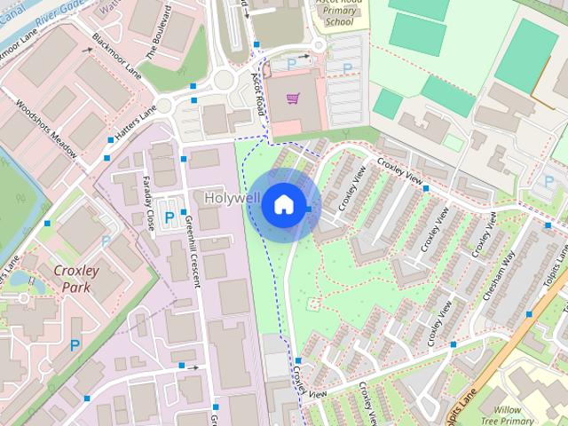 Apartment for rent in Holywell Estate, Watford
