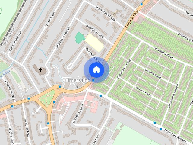 Apartment for rent in Elmers End, Greater London