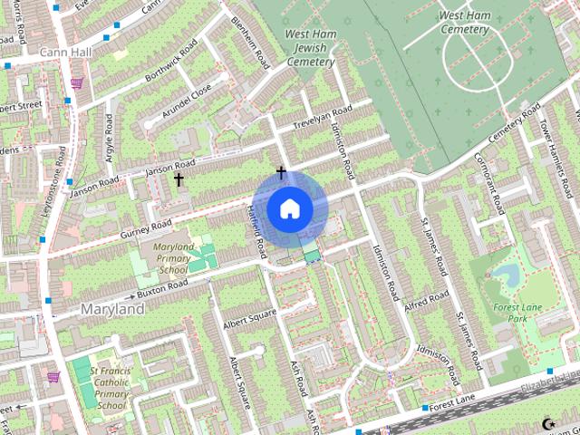 House for rent in Maryland, Greater London