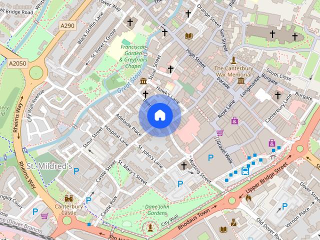 House for rent in St. Mildred's, The Bridge