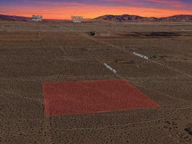 Land for sale in Lucerne Valley, California
