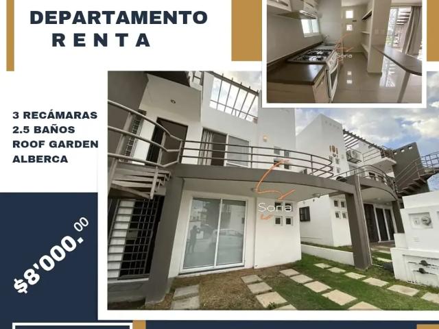 Departamento en renta en Morelos