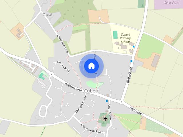 House for rent in Holywell, Cubert