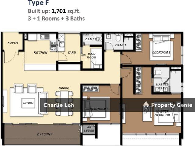 Condominium for sale in Country Heights Damansara, Kuala Lumpur