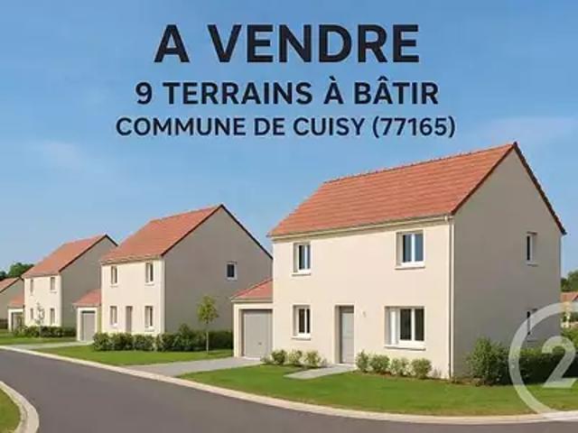 Terrain vente à Meaux, Cuisy