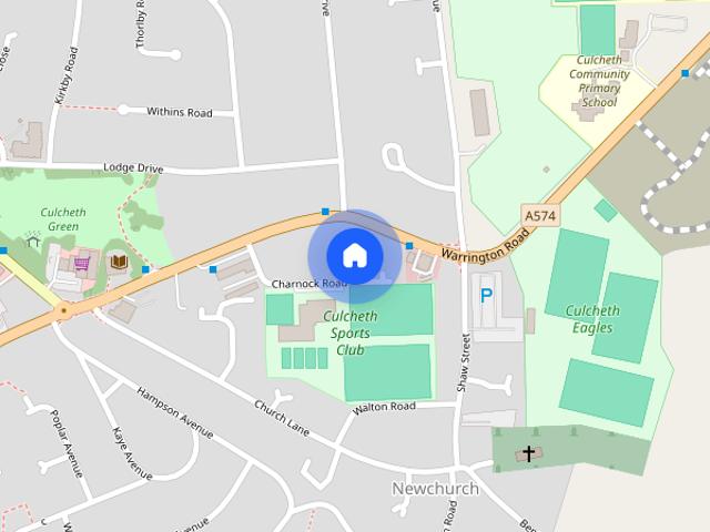 House for rent in Newchurch, Culcheth