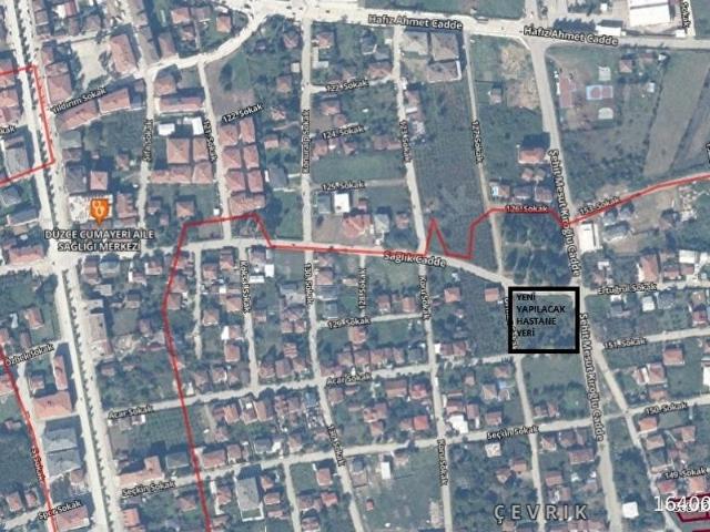 Cumayeri, Düzce içerisinde satılık Arsa