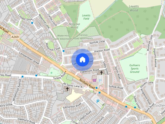 House for rent in Sidley, Heathlands