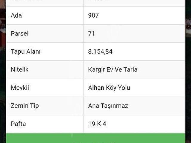 Hacımutahir Mahallesi, Ereğli içerisinde satılık Arsa