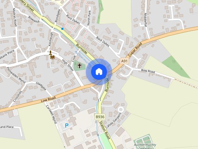House for rent in Auchtermuchty, Fife