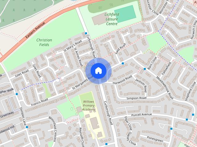 House for rent in Lichfield, Boley Park