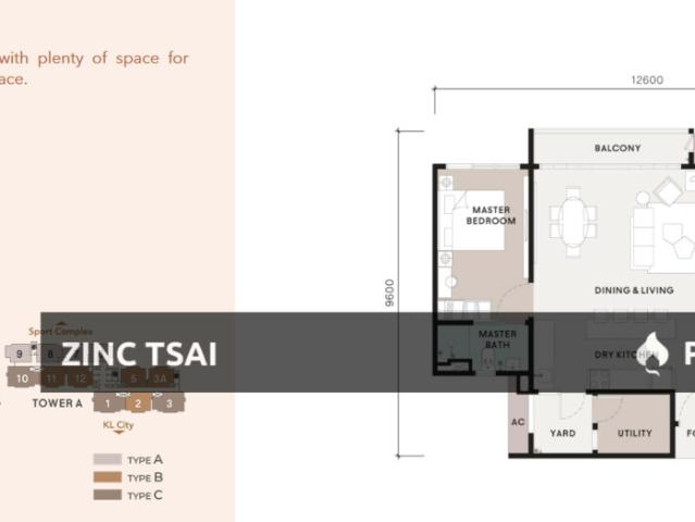 Condominium for rent in Setapak, Kuala Lumpur