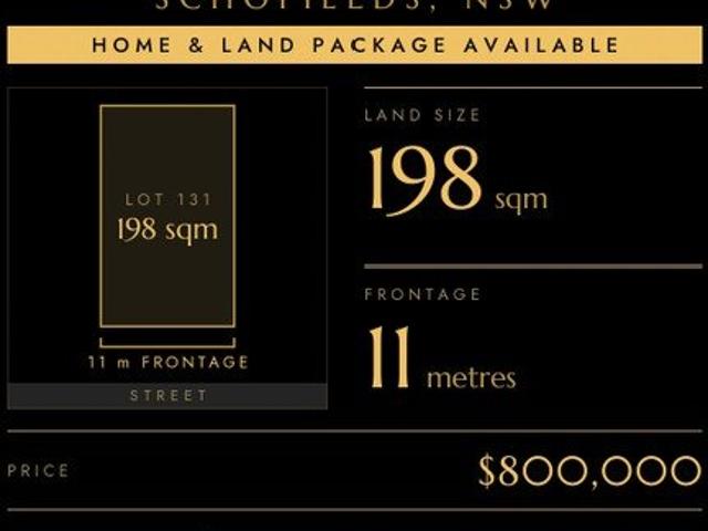 Land for sale in Schofields, Sydney