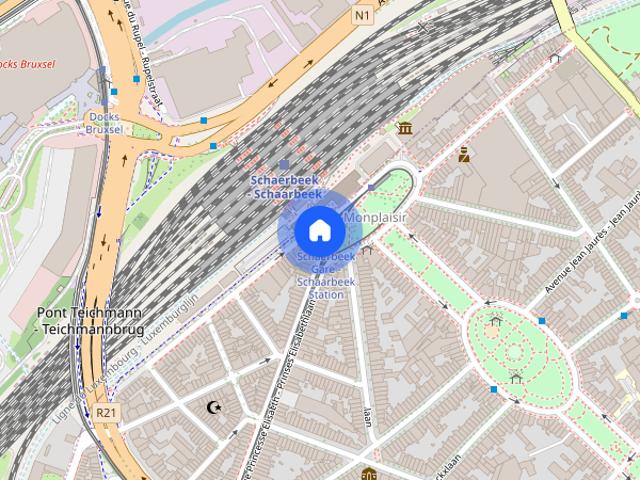 Appartement location à Schaarbeek, Bruxelles