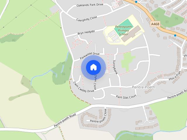 House for rent in Bassaleg, Wales