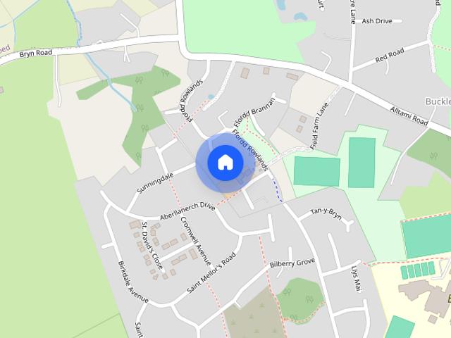 House for rent in Bryn Mawr, Wales