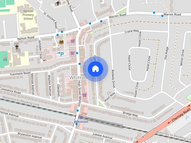 House for rent in Whitton, Greater London