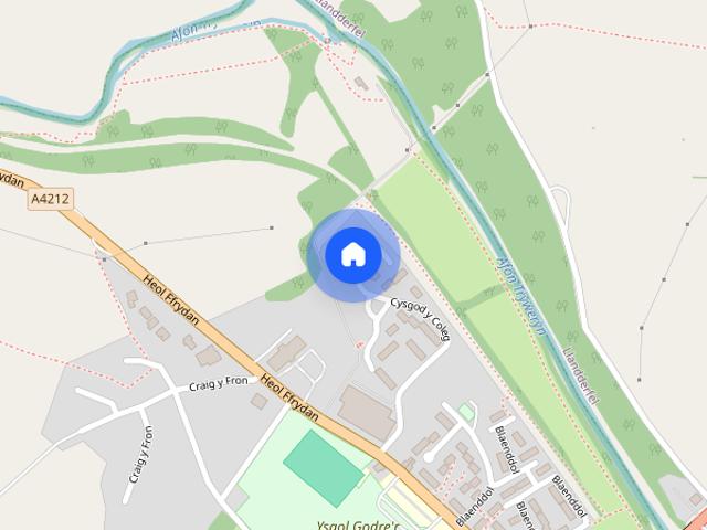 Apartment for rent in Bala, Y Bala