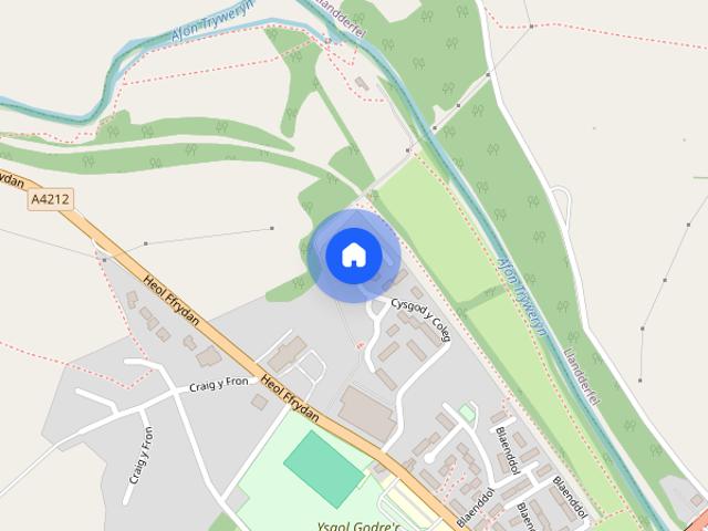 Apartment for rent in Bala, Y Bala