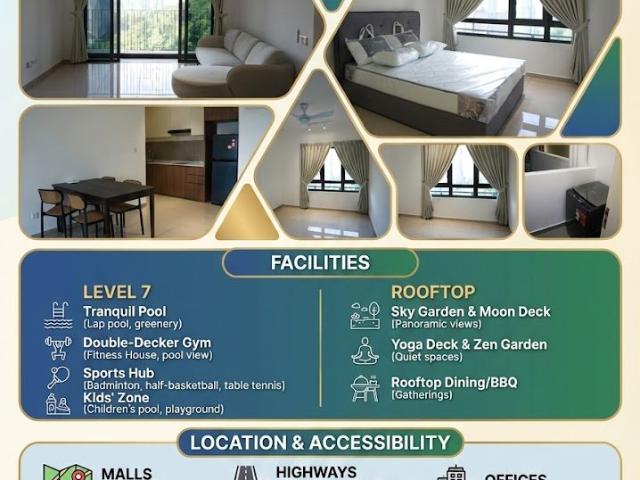 Apartment for rent in Petaling, Damansara Damai