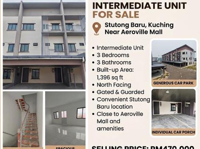 Townhouse for sale in Kuching, Sarawak
