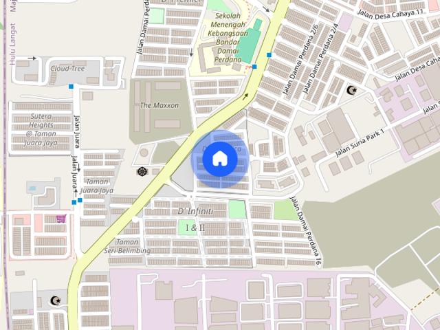 Townhouse for rent in Bandar Damai Perdana, Majlis Perbandaran Kajang