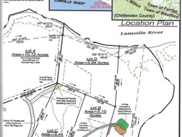 Land for sale in Fairfax, Vermont